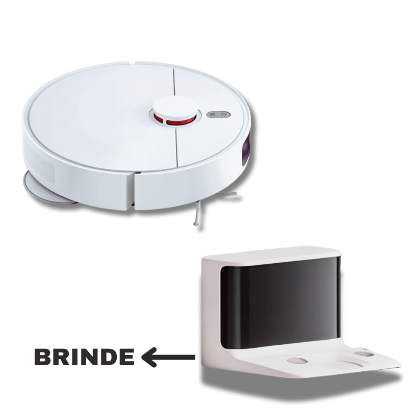 Robô Aspirador e Passa Pano 3 em 1 T-express + BASE BRINDE E FRETE GRÁTIS